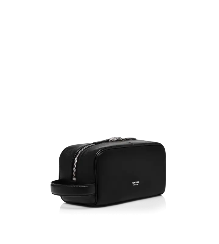 SUPPLE GRAIN LEATHER CLASSIC VANITY CASE BLACK online